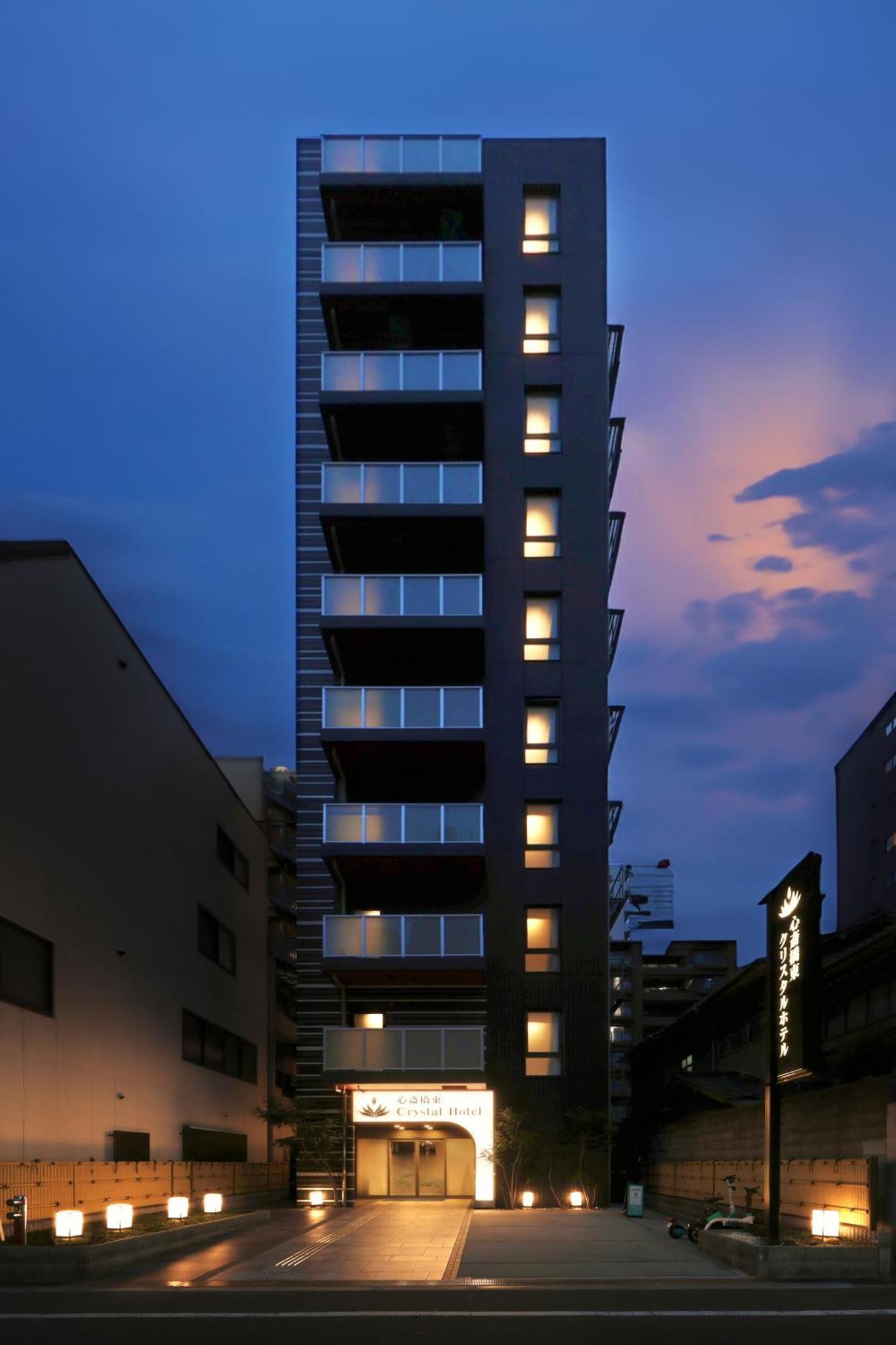 Shinsaibashi-Higashi Crystal Hotel Osaka Esterno foto
